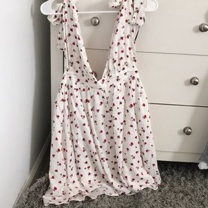 Tie strap dress